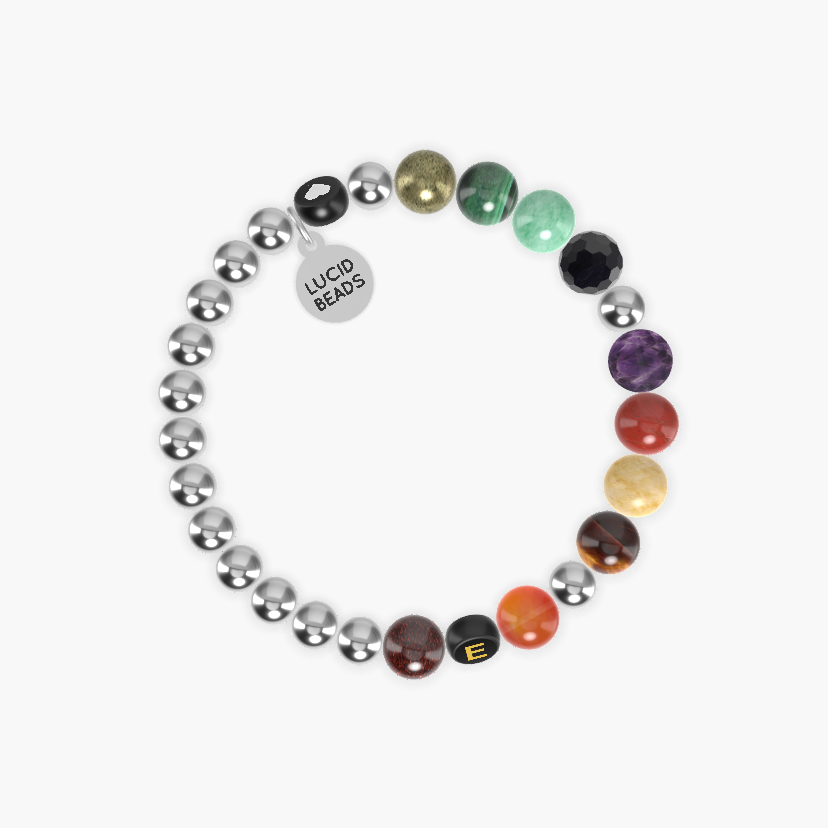 Garnet, Carnelian, Tiger Eye and more Gemstone Bracelet