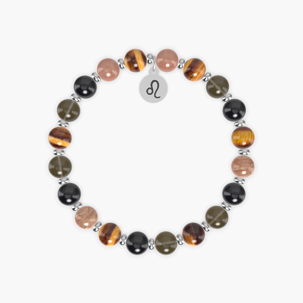 Tiger Eye, Black Tourmaline, Smoky Quartz and more Gemstone Bracelet