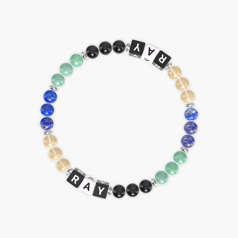 Black Obsidian, Green Jade, Lapis Lazuli and more Gemstone Bracelet