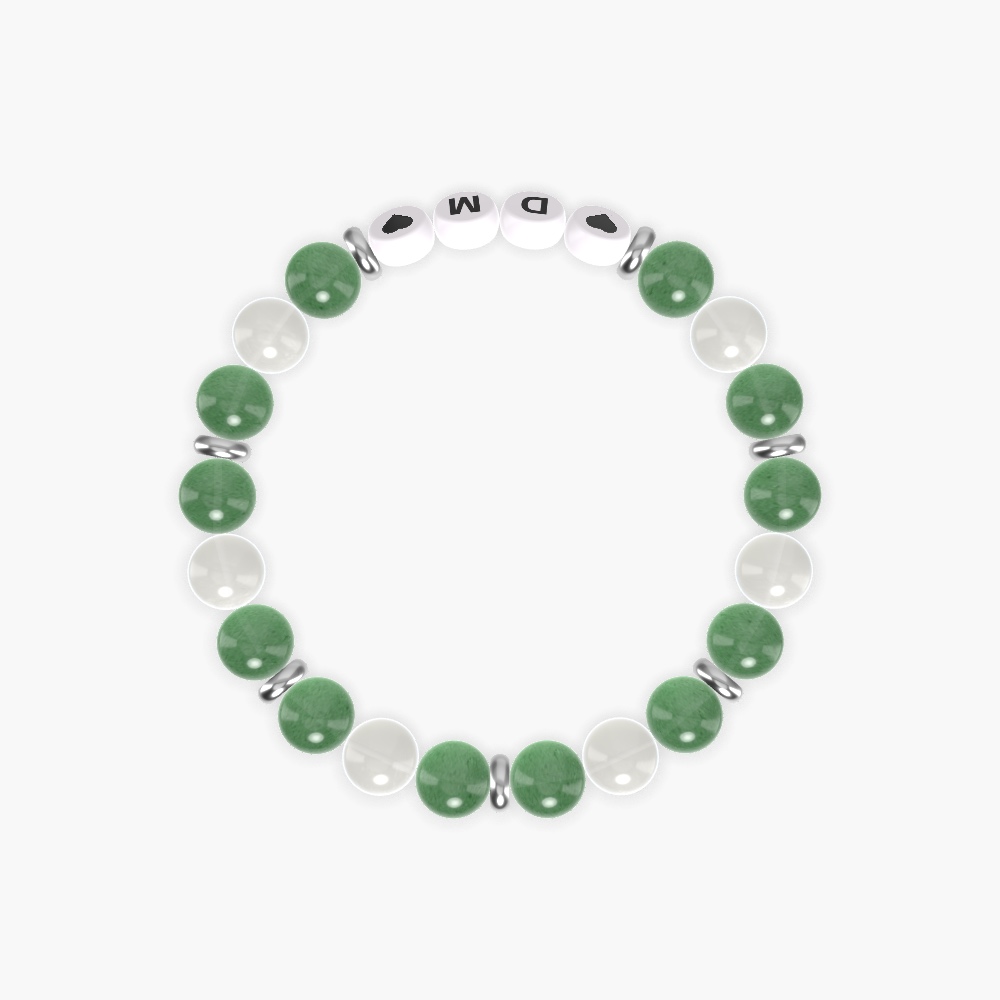 Aventurine and Moonstone Bracelet