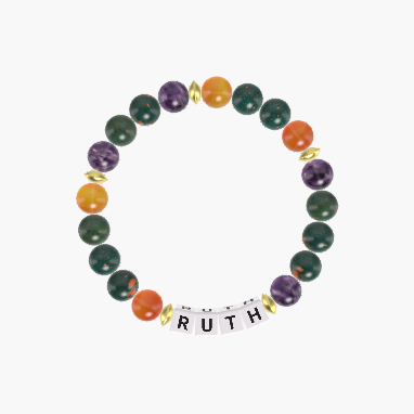 Bloodstone, Amethyst and Carnelian Bracelet