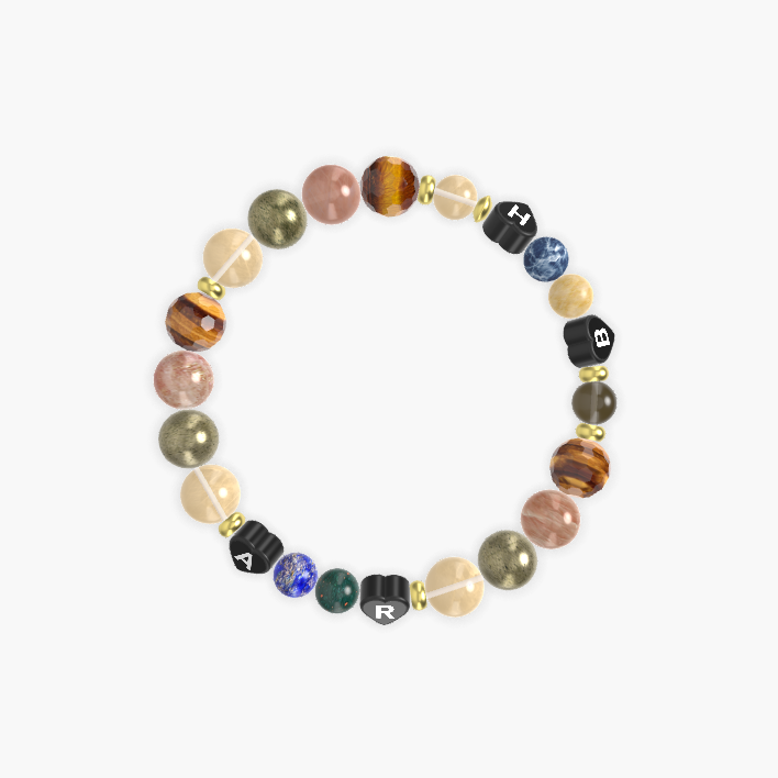Citrine, Tiger Eye, Sunstone and more Gemstone Bracelet