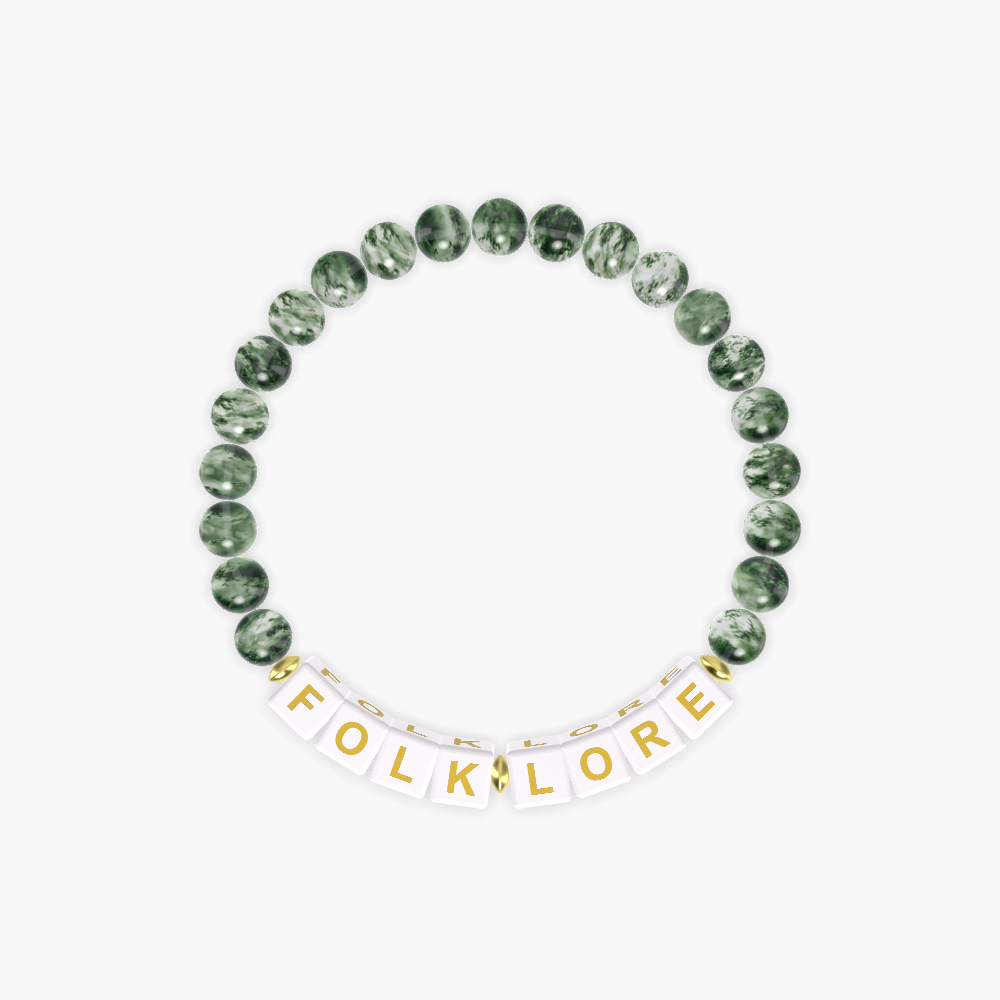Moss Agate Bracelet