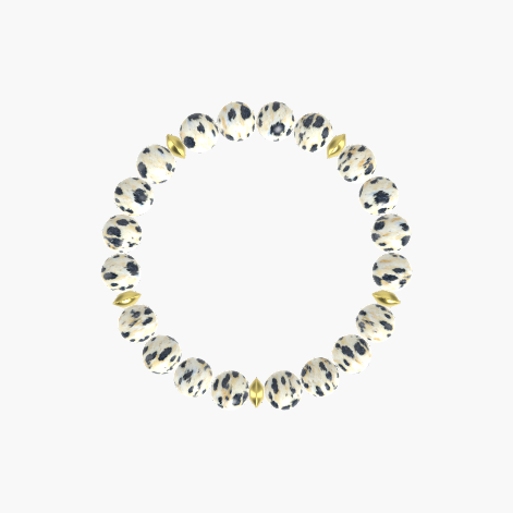 Dalmatian Jasper Bracelet