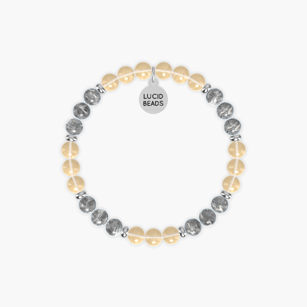 Citrine and Labradorite Bracelet