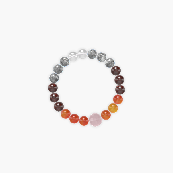 Labradorite, Garnet, Carnelian and more Gemstone Bracelet