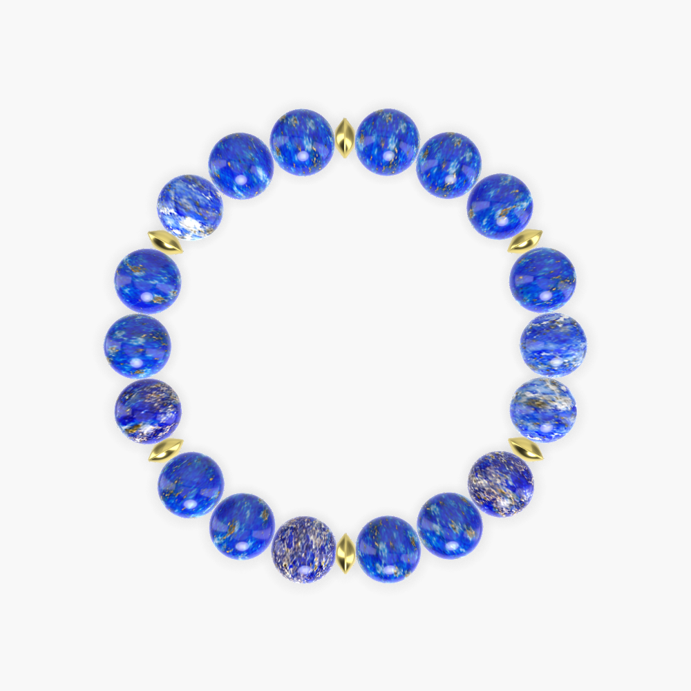 Insightful Serenity - Lapis Lazuli Bracelet