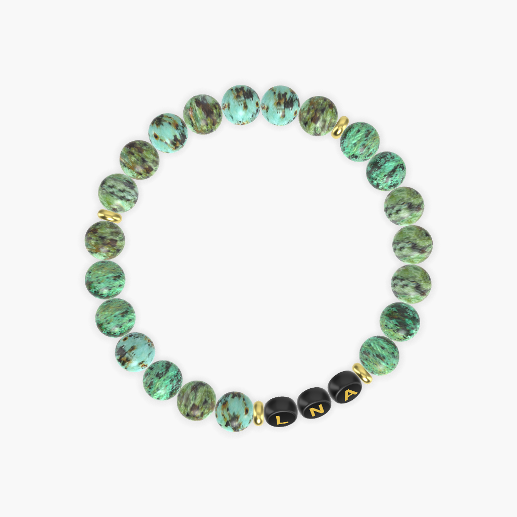 African Turquoise Bracelet