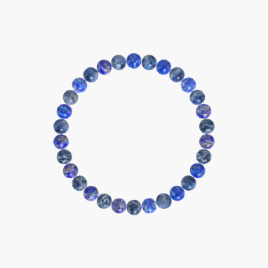 Sodalite and Lapis Lazuli Bracelet