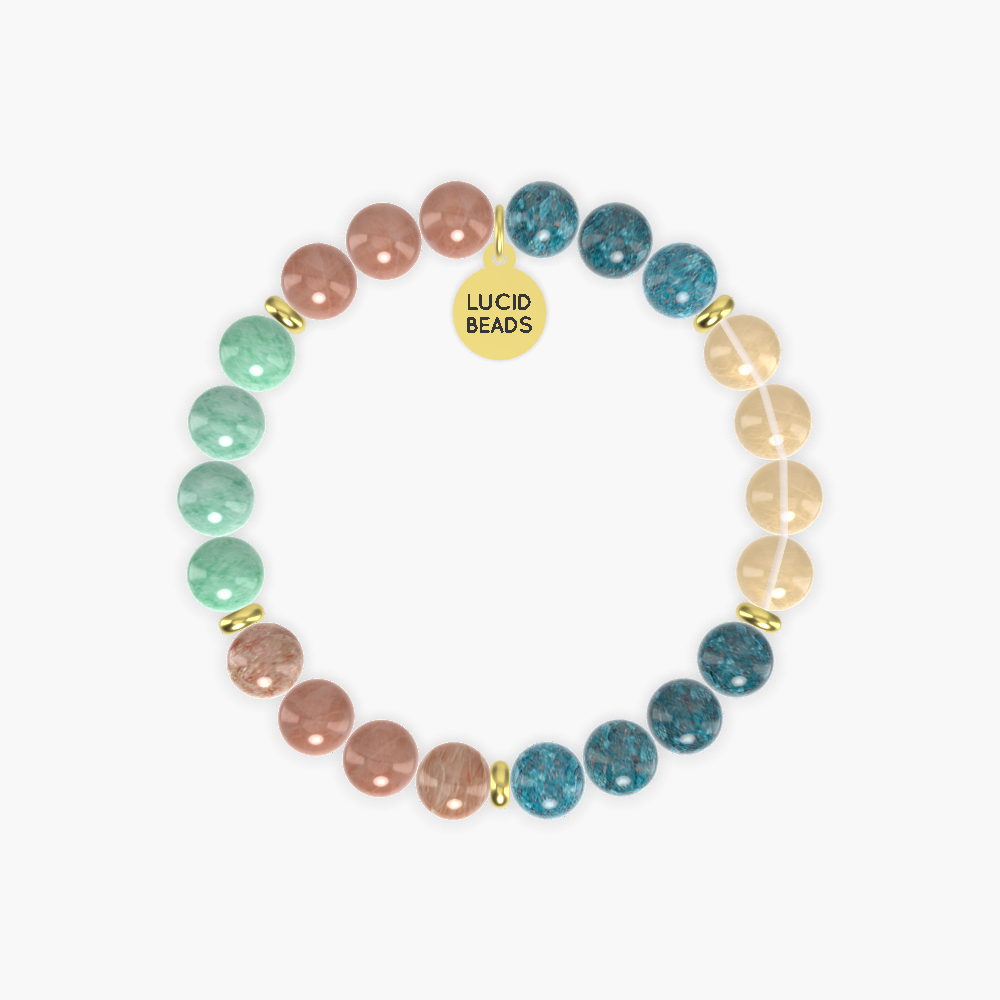 Apatite, Sunstone, Citrine and more Gemstone Bracelet