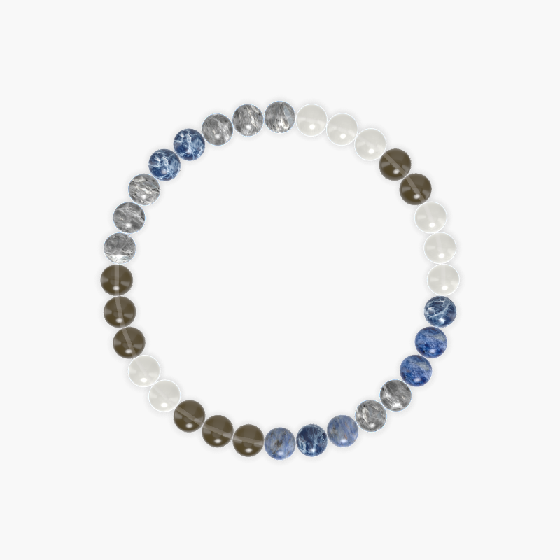 Sodalite, Labradorite, Moonstone and more Gemstone Bracelet