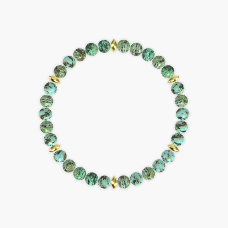African Turquoise Bracelet