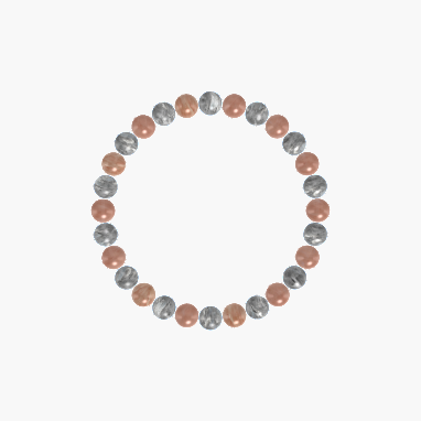 Labradorite and Sunstone Bracelet