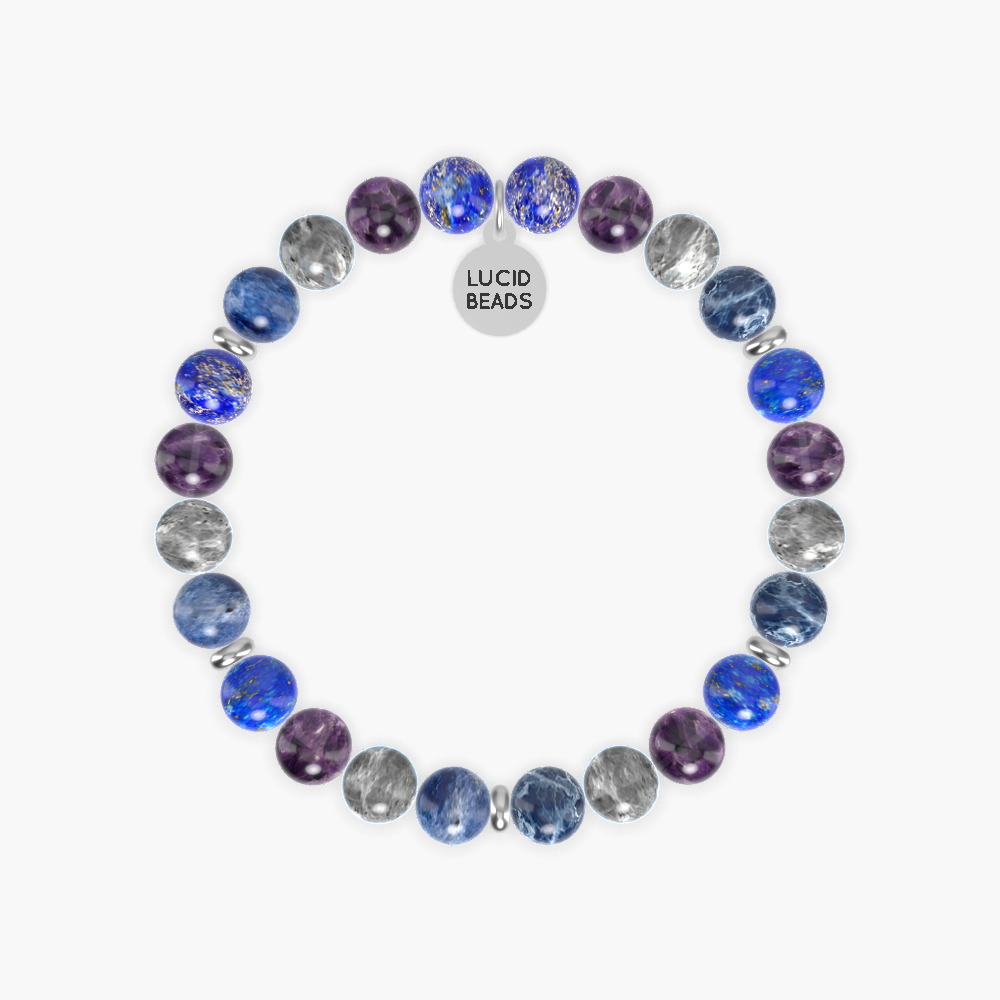 Sodalite, Labradorite, Amethyst and more Gemstone Bracelet