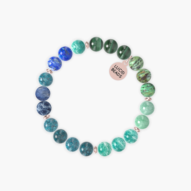 Apatite, Amazonite, African Turquoise and more Gemstone Bracelet