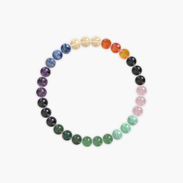 Carnelian, Citrine, Sodalite and more Gemstone Bracelet