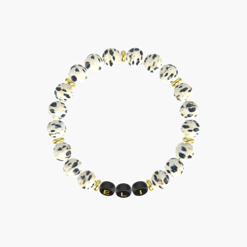 Dalmatian Jasper Bracelet