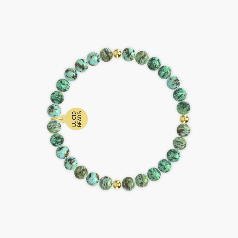 African Turquoise Bracelet