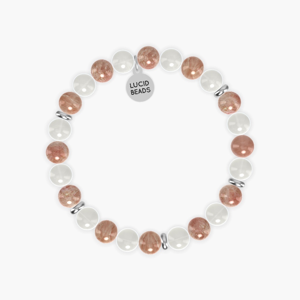Sunstone and Moonstone Bracelet