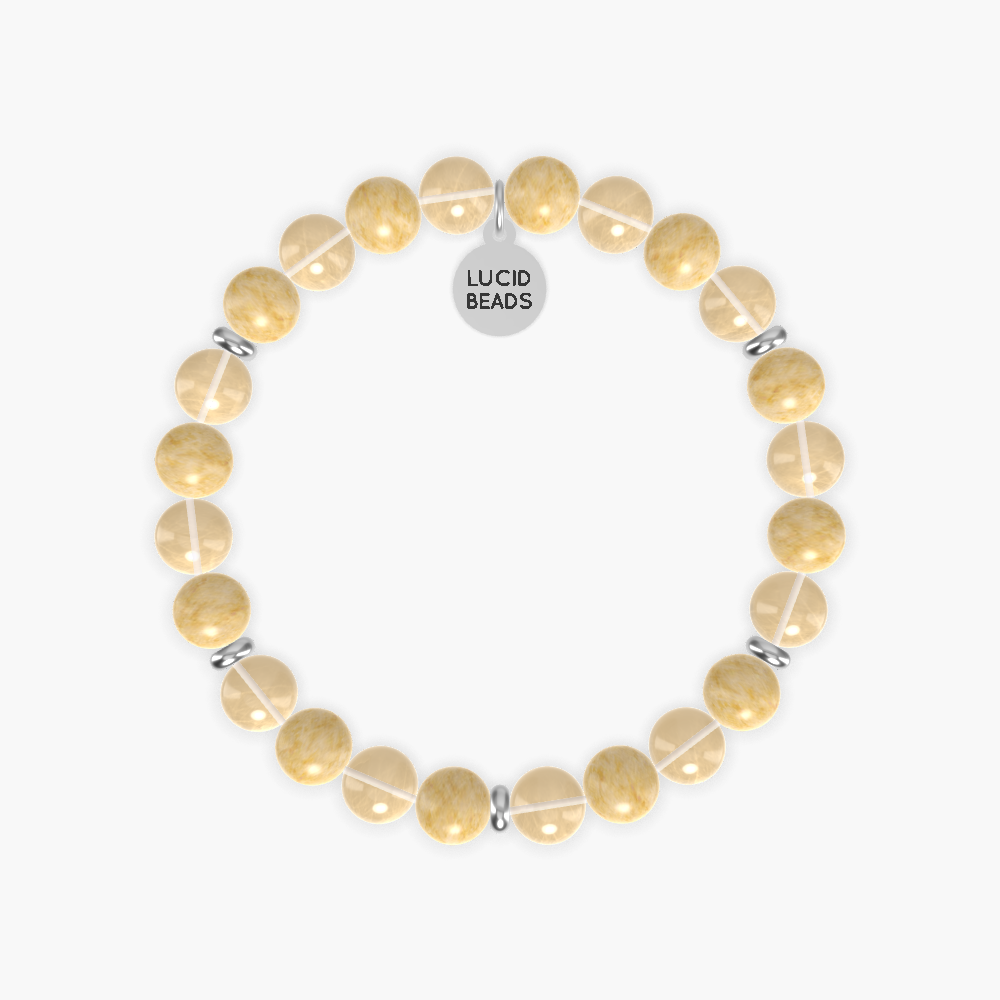 Sunshine Blessings - Citrine and Yellow Jade Bracelet