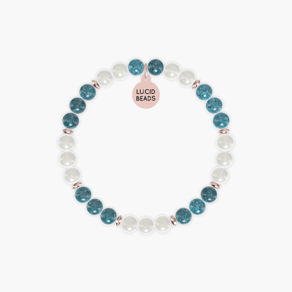 Apatite and Moonstone Bracelet