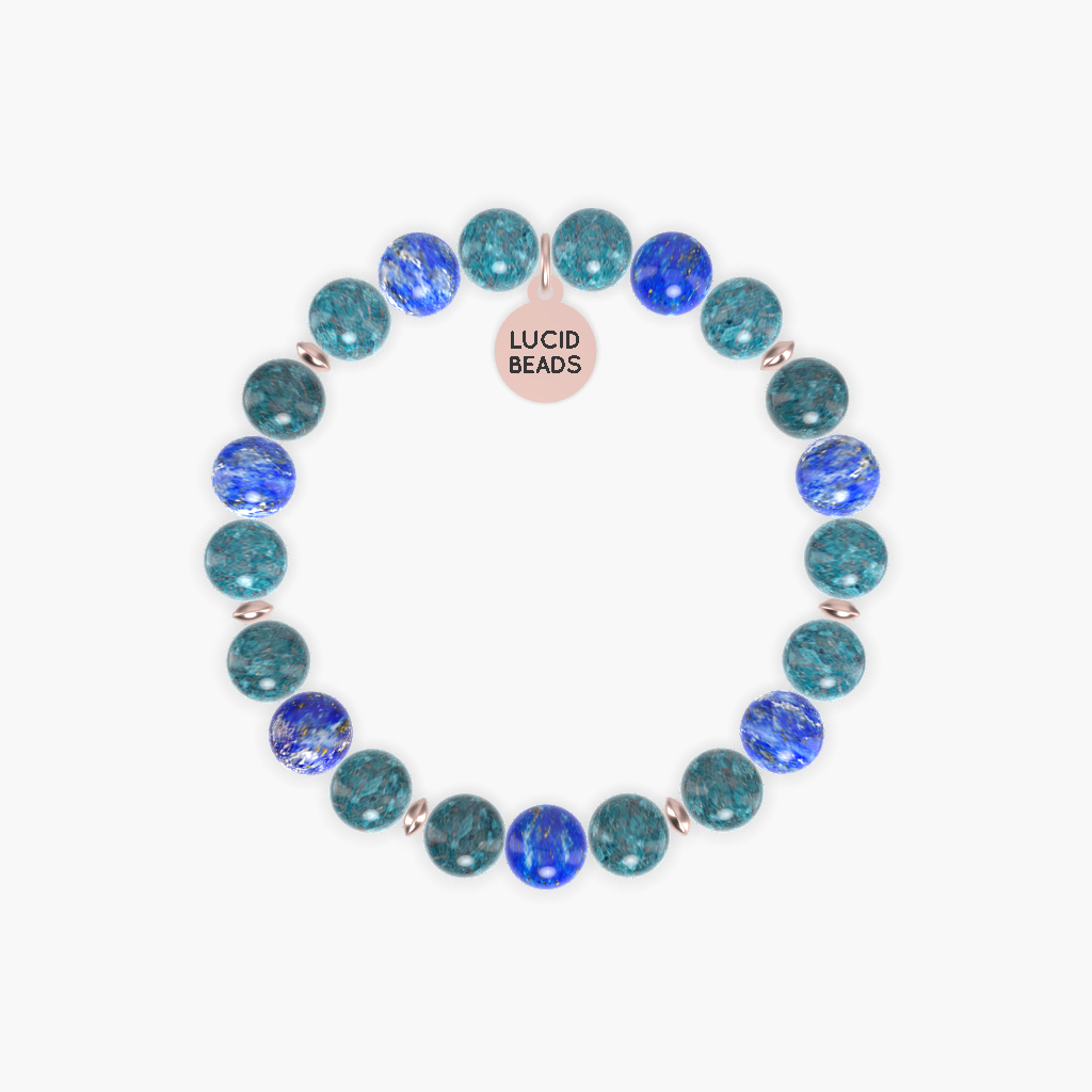 Science Support Unity - Apatite and Lapis Lazuli Bracelet