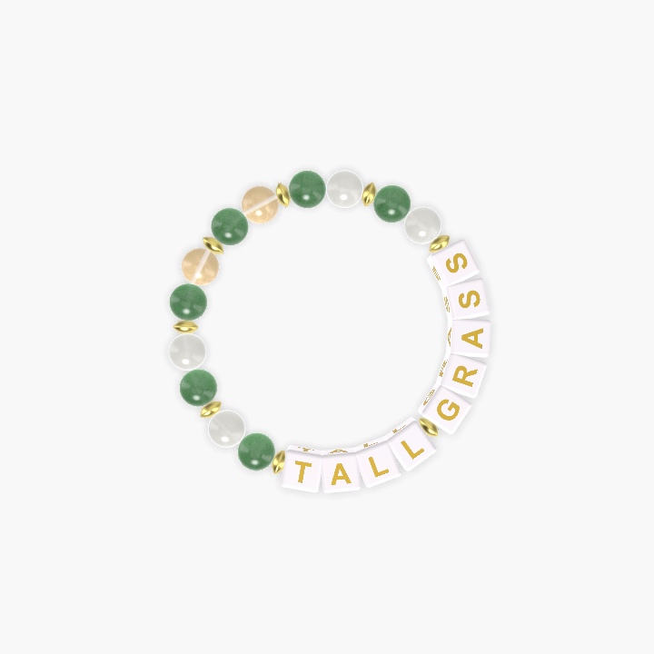 Aventurine, Moonstone and Citrine Bracelet
