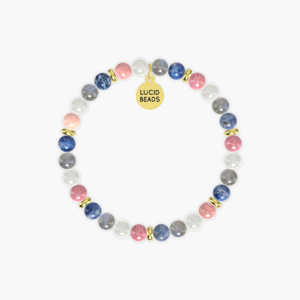 Sodalite, Labradorite, Moonstone and more Gemstone Bracelet