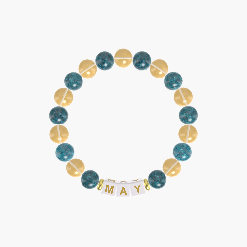 Apatite and Citrine Bracelet