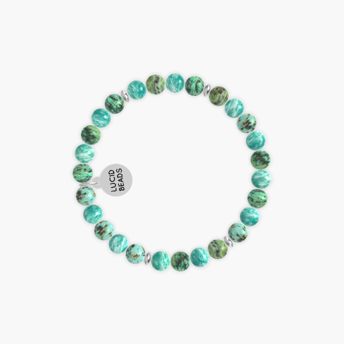 African Turquoise and Amazonite Bracelet