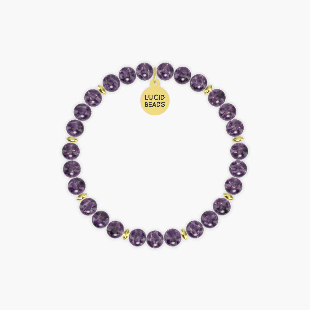 February Birthstone - Amethyst Bracelet