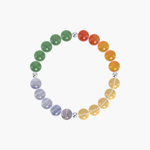 Citrine, Carnelian, Aventurine and more Gemstone Bracelet
