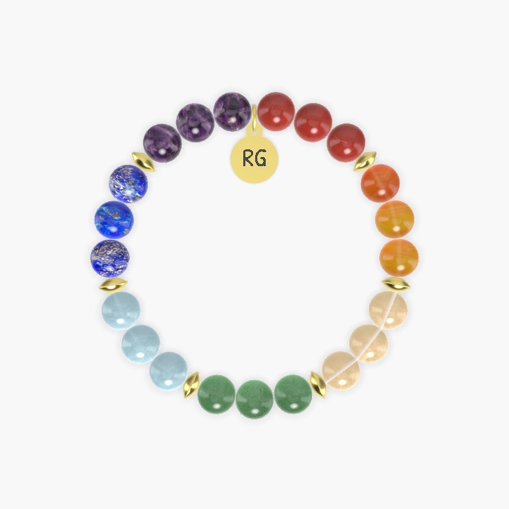 Aventurine, Citrine, Carnelian and more Gemstone Bracelet