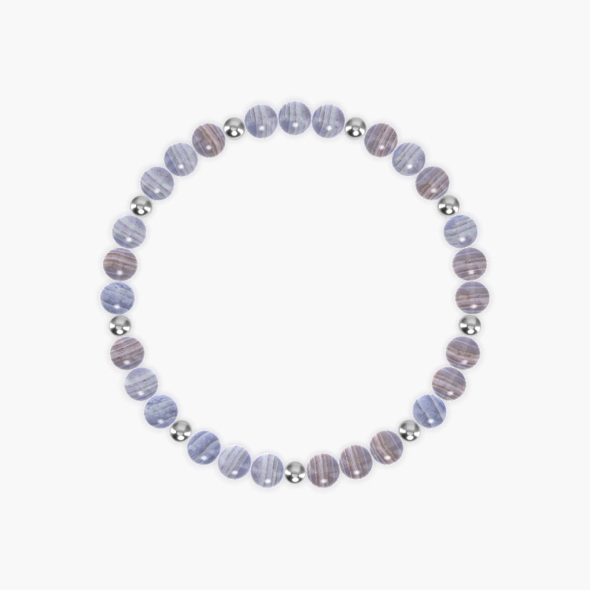 Blue Lace Agate Bracelet