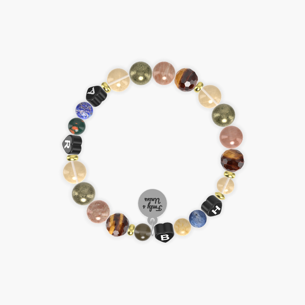 Citrine, Tiger Eye, Sunstone and more Gemstone Bracelet