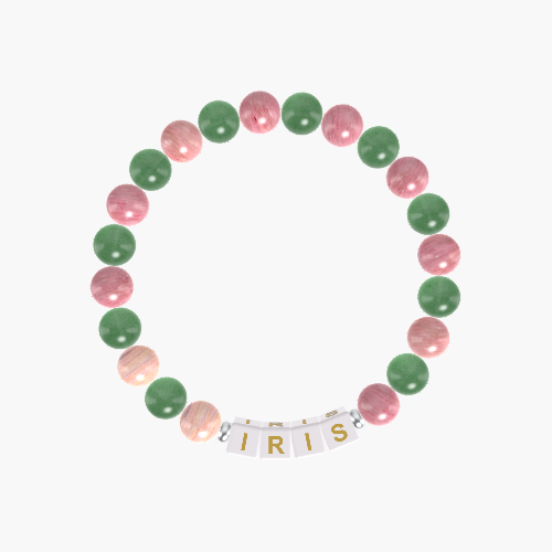 Rhodonite and Aventurine Bracelet