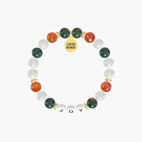 Moonstone, Bloodstone and Carnelian Bracelet