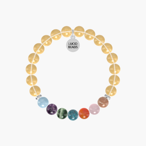 Citrine, Apatite, Carnelian and more Gemstone Bracelet