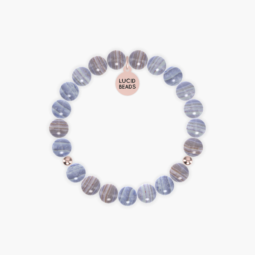 Blue Lace Agate Bracelet