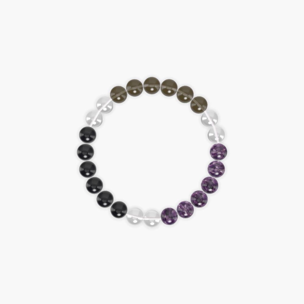 Clear Quartz, Amethyst, Smoky Quartz and more Gemstone Bracelet