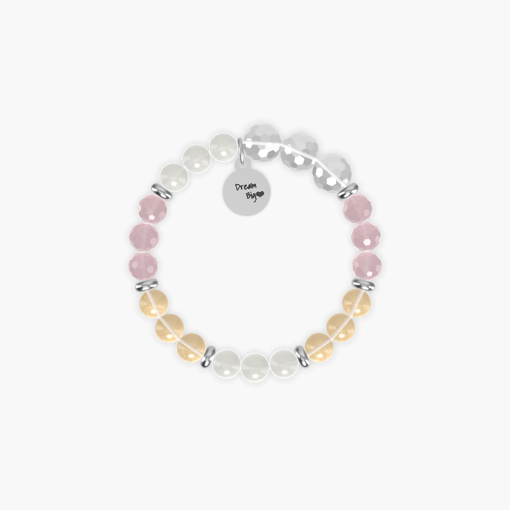 Moonstone, Citrine, Rose Quartz and more Gemstone Bracelet