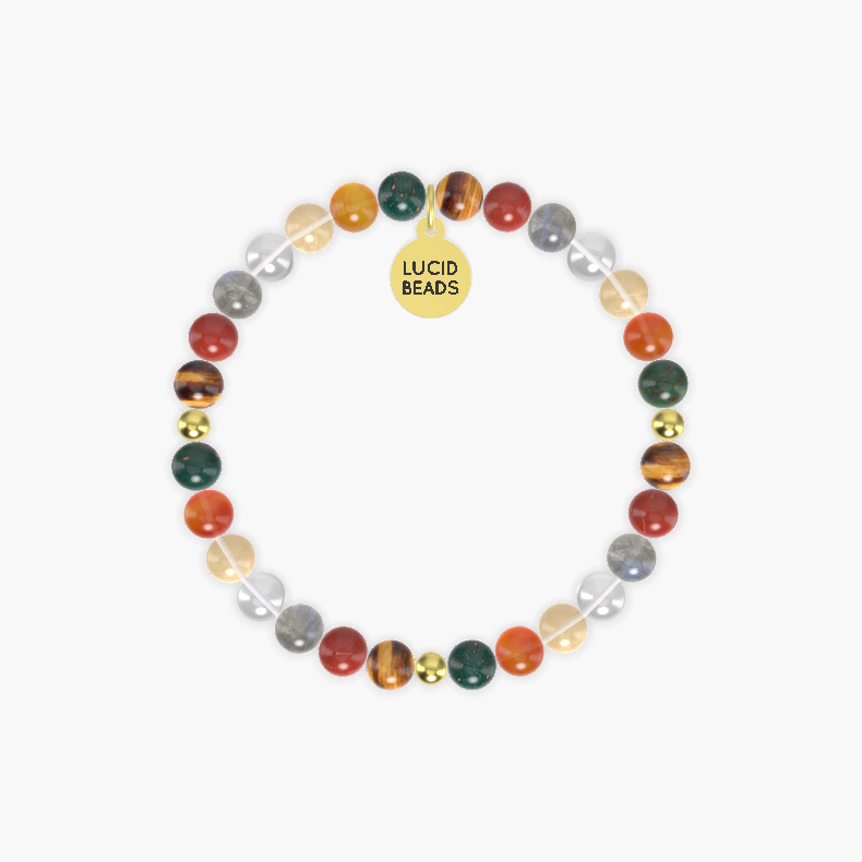 Bloodstone, Carnelian, Citrine and more Gemstone Bracelet
