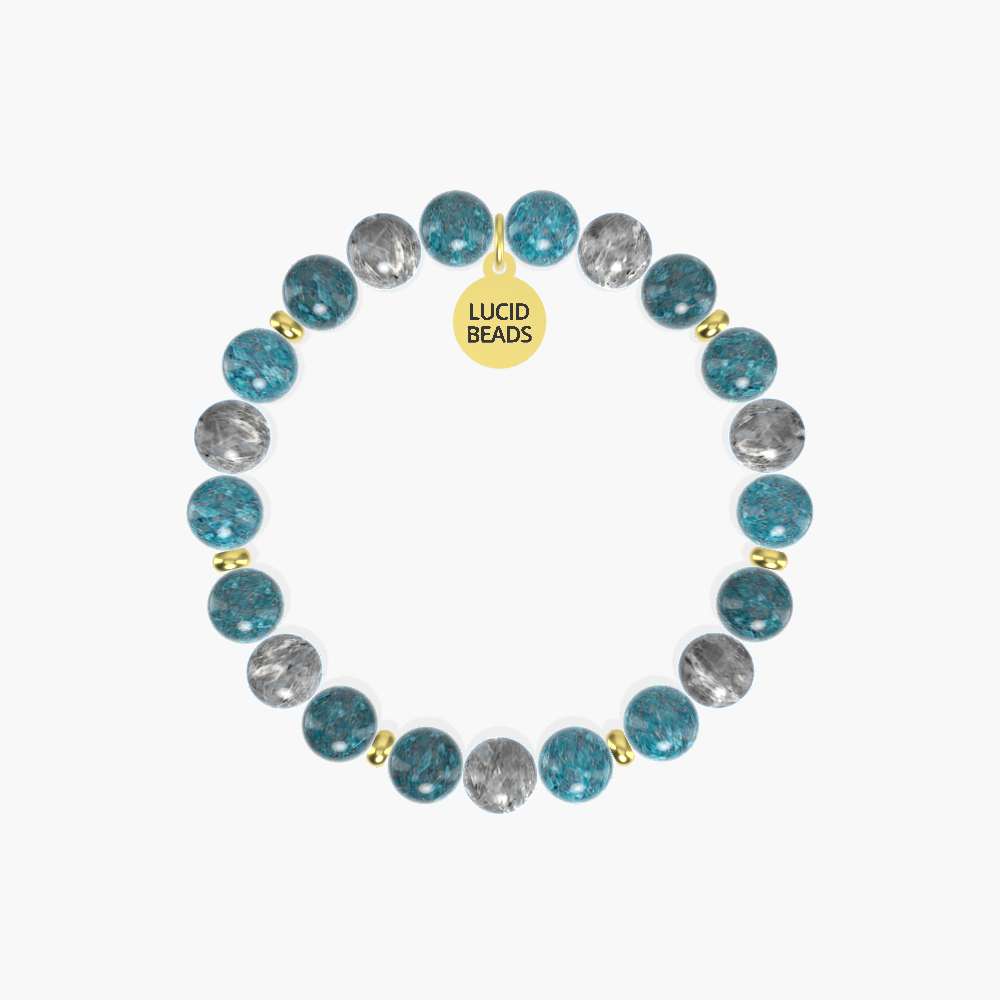 Clarity Insight Vision - Apatite and Labradorite Bracelet