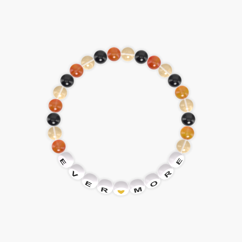 Citrine, Carnelian, Black Obsidian and more Gemstone Bracelet