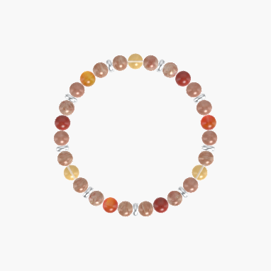 Sunstone, Red Jasper, Citrine and More Gemstone Bracelet