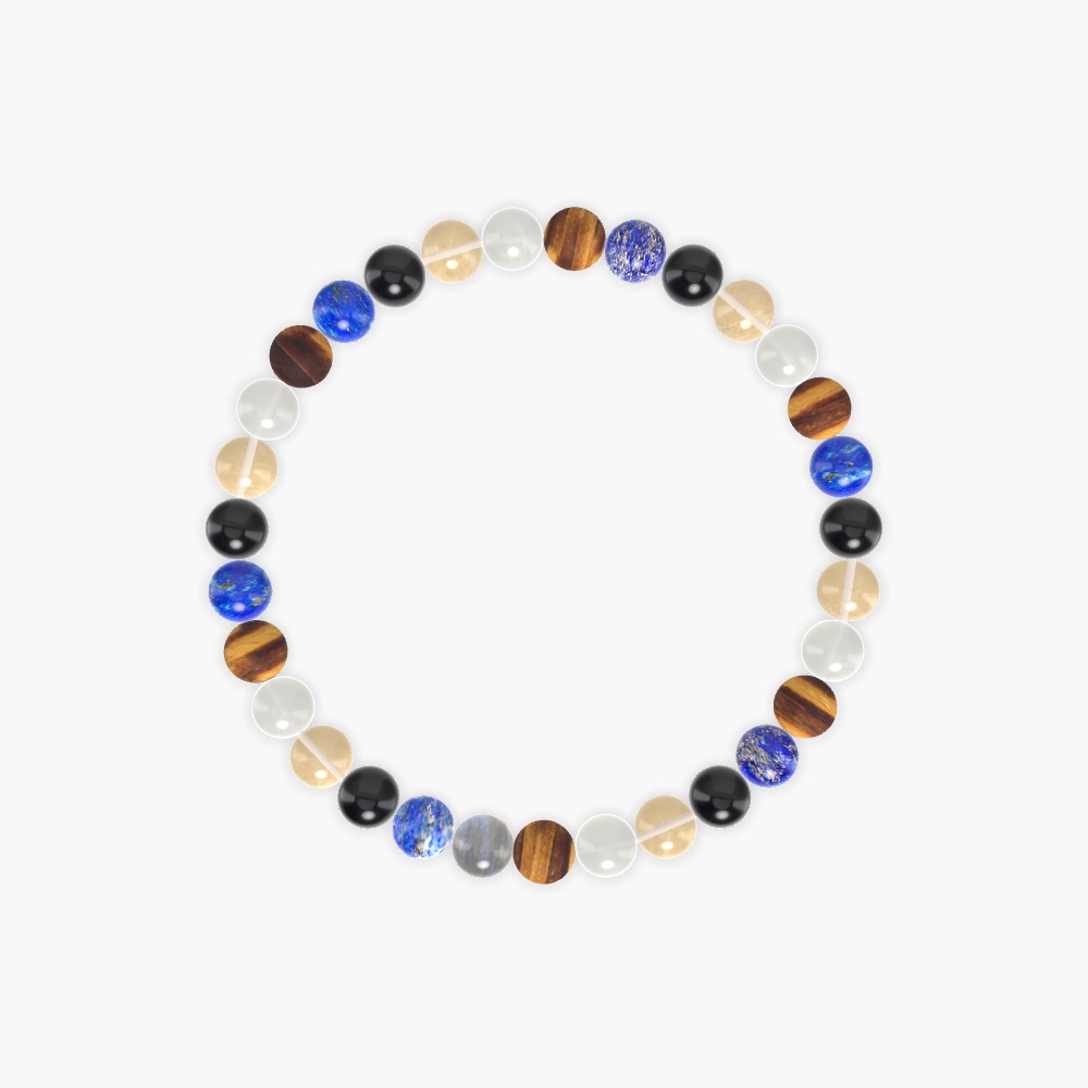 Tiger Eye, Moonstone, Citrine and more Gemstone Bracelet