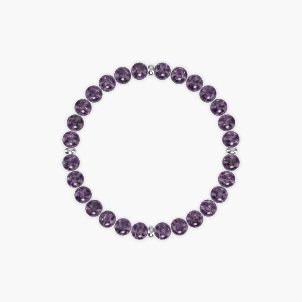 Serenity Stone - Amethyst Bracelet