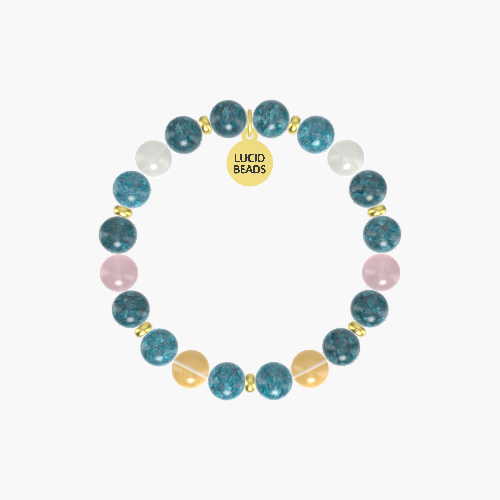 Apatite, Citrine, Rose Quartz and more Gemstone Bracelet