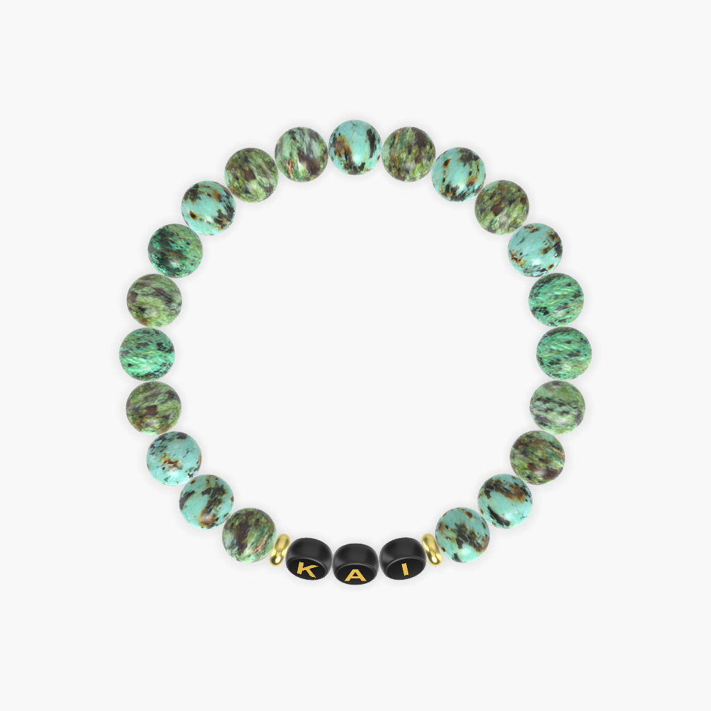 African Turquoise Bracelet
