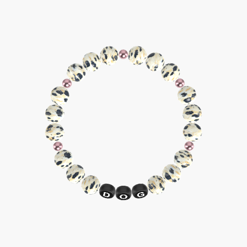 Dalmatian Jasper Bracelet